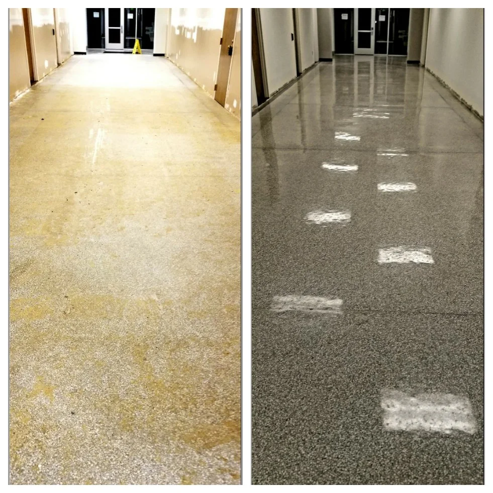 Terrazzo Restoration Fisher Island FL - polished luxury floor